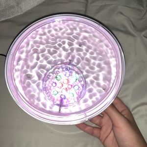 Wave Night Light Projector Multicolored